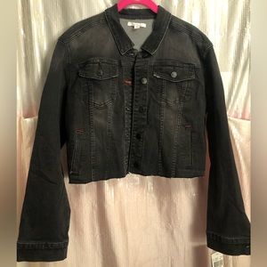 NWT black jean jacket size medium by STS blue